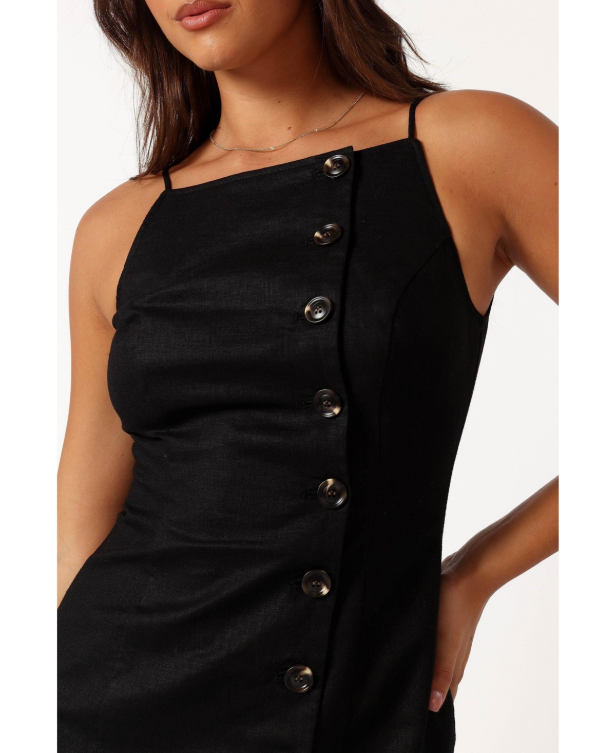 Petal and Pup Women's Allegra Linen Mini Dress