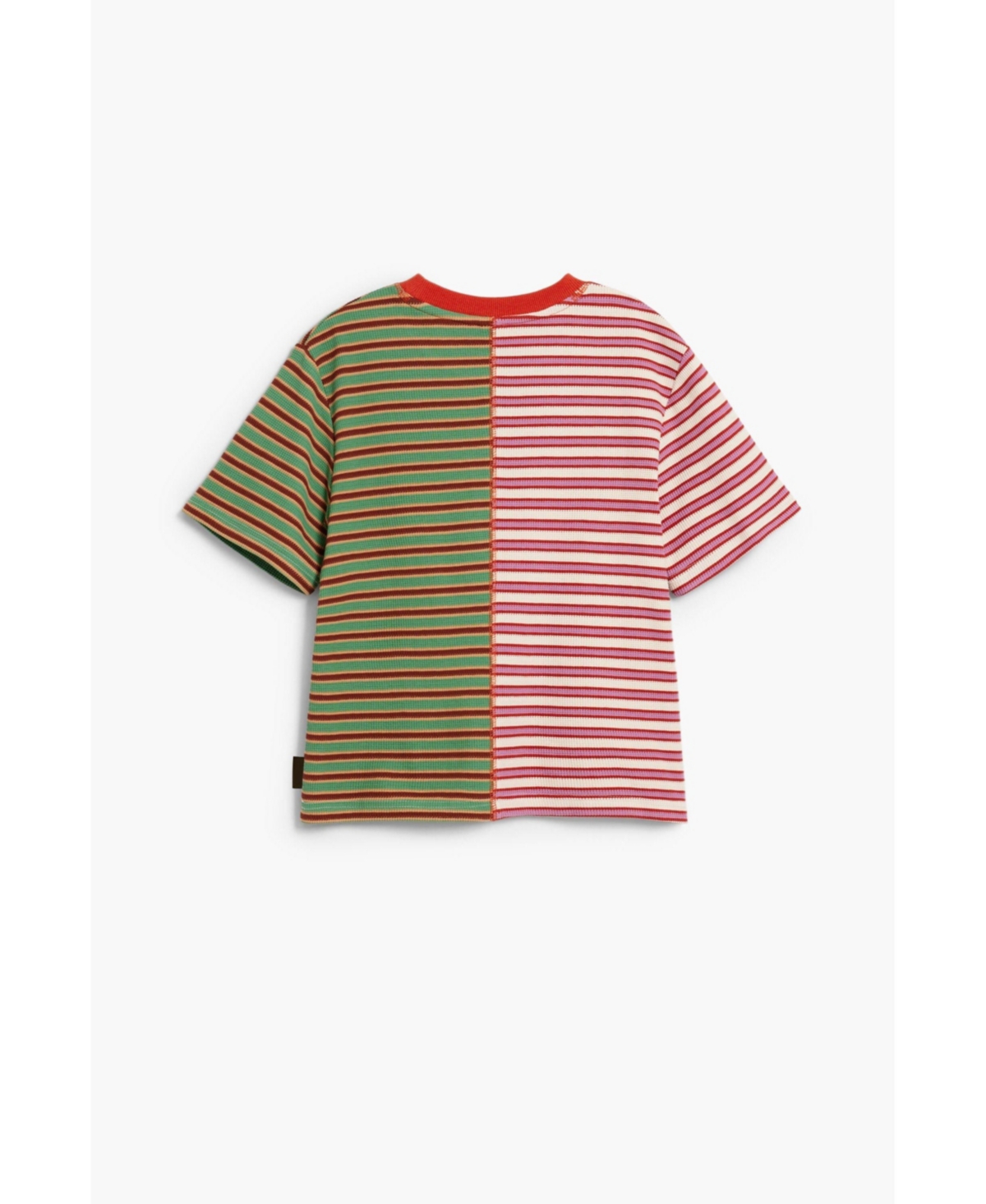 Desigual Boys Boys's Two-tone striped T-shirt