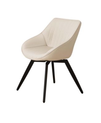 63" Dining Table & 4 Metal Leg Chairs