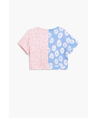 Girls Girls's Two-tone T-shirt.