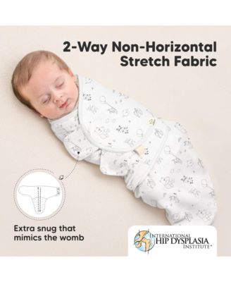 3pk Soothe Baby Swaddle, Organic Baby Swaddle Sleep Sacks, Newborn, Infant Swaddle Sack