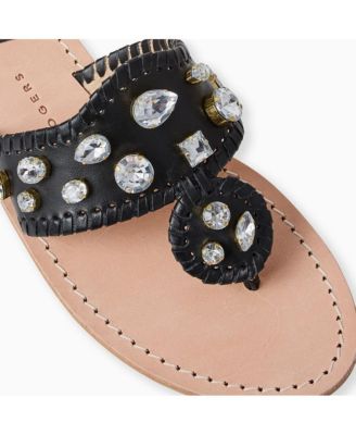 Women's Jacks Flat Jeweled Sandal