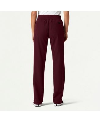 Petite Womens's Xenos 5-Pocket Classic Mid-Rise Scrub Pant