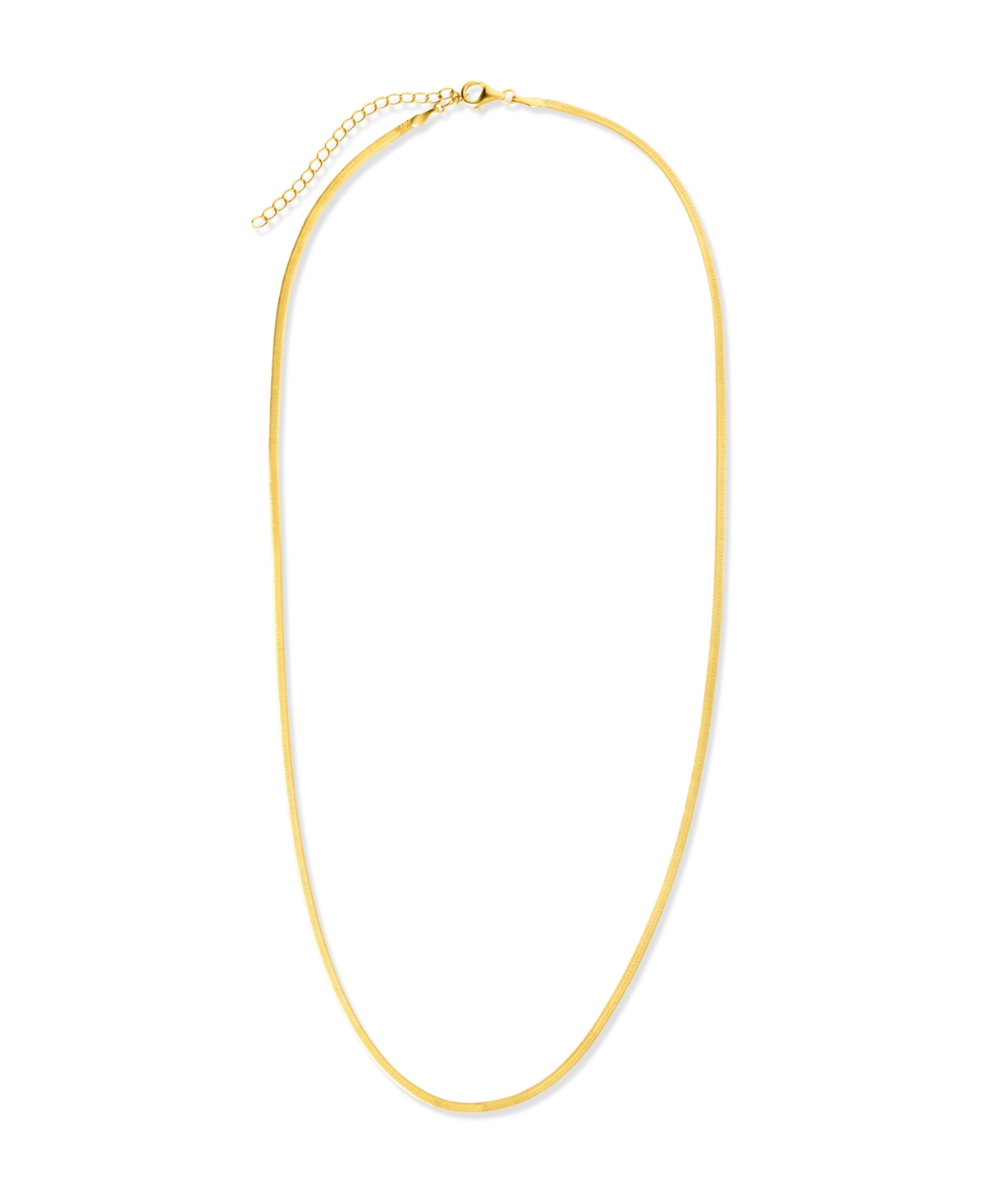 Sterling Forever Thin Herringbone Chain
