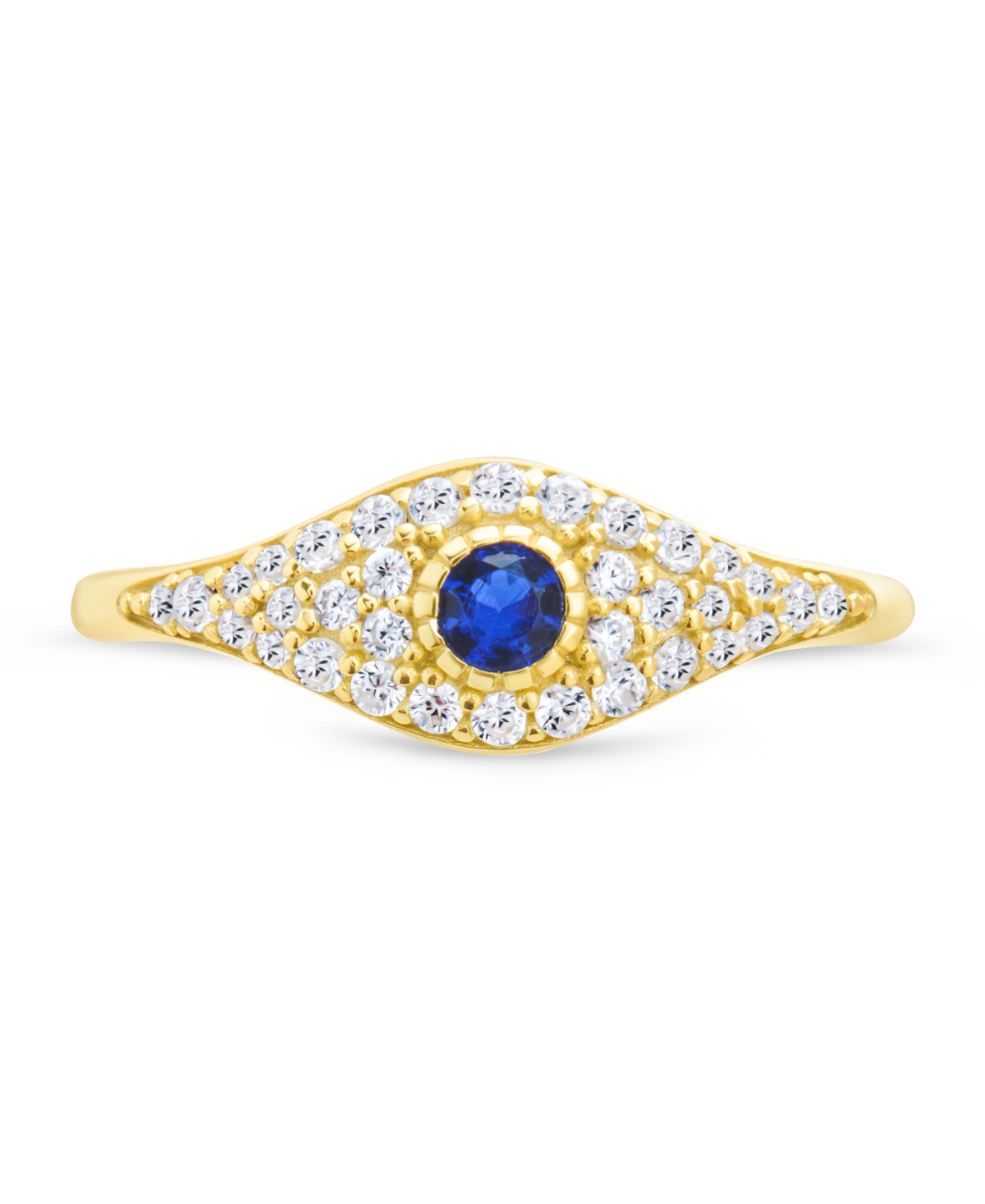 Sterling Forever Mozzie Evil Eye Ring