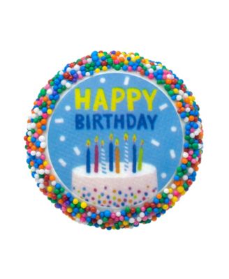 Birthday Chocolate Cookies Box, 12-Pc.