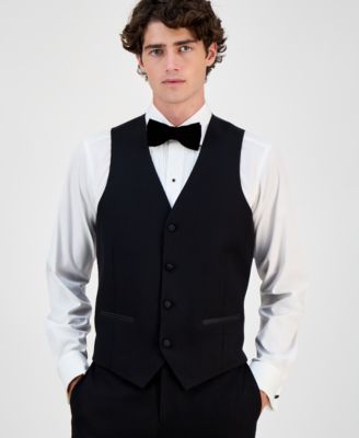 Men's Slim-Fit Stretch Tuxedo Vest, Created for Macy's 