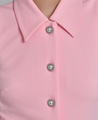 Women's Sleeveless Flounce Hem Short Dress