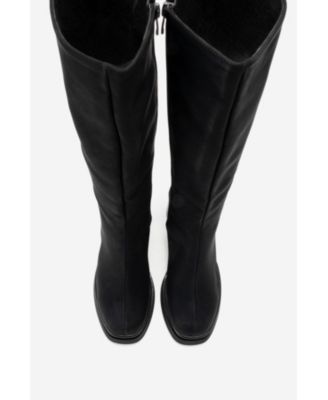 Carm Nubuck Platform Mid Calf Boot (Women)