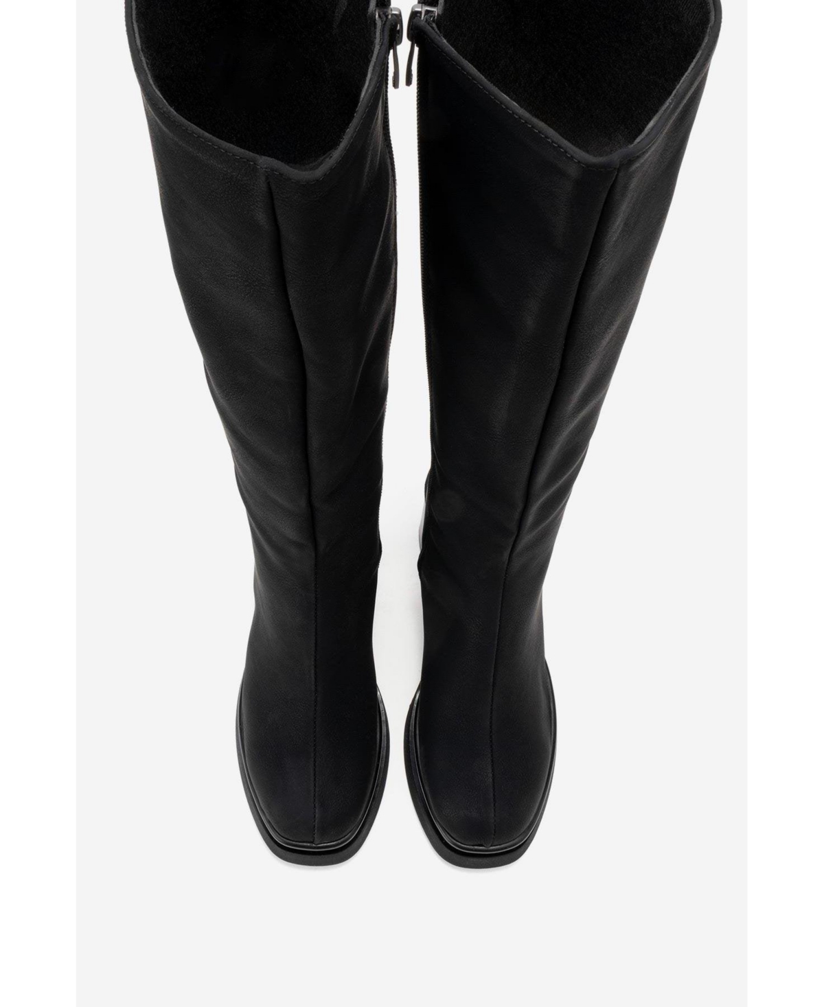 Prologue Shoes Carm Nubuck Platform Mid Calf Boot (Women)