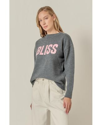 Women's Crewneck Statement Sweater