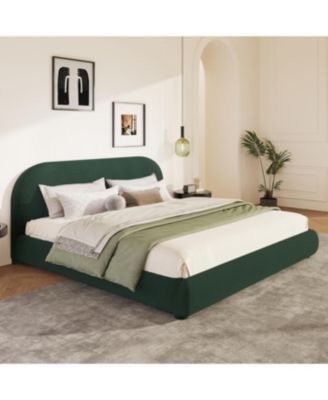  Velvet Soft Bed - Light Luxury Queen Bed