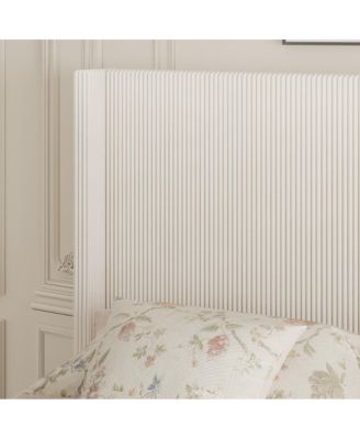 Upholstered Bed Frame with Storage Drawer and LED Headboard, Wooden Slat Support, Easy to Assemble