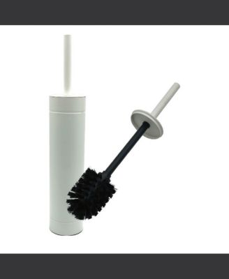 Toilet Bowl Cleaning Brush, Slim Design, Stainless-Steel Holder, Fingerprint-Proof, Rust resistant - 2 Pack