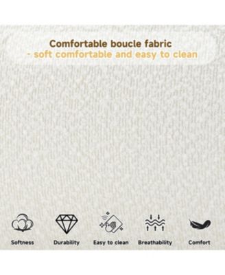  Velvet Soft Bed - Light Luxury Queen Bed