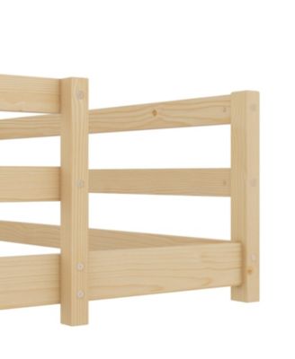 Montessori Floor Bed with Fence