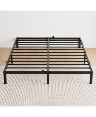 Twin Metal Bed Frame for Kids Safe Rounded Corners Design Enhanced Protection