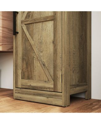 67" Tall Bathroom Storage Cabinet, Narrow Bathroom Cabinet