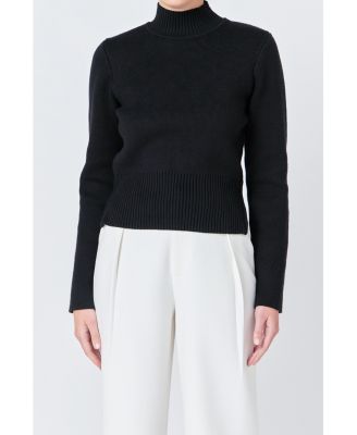 Women's Zip Down Sweater