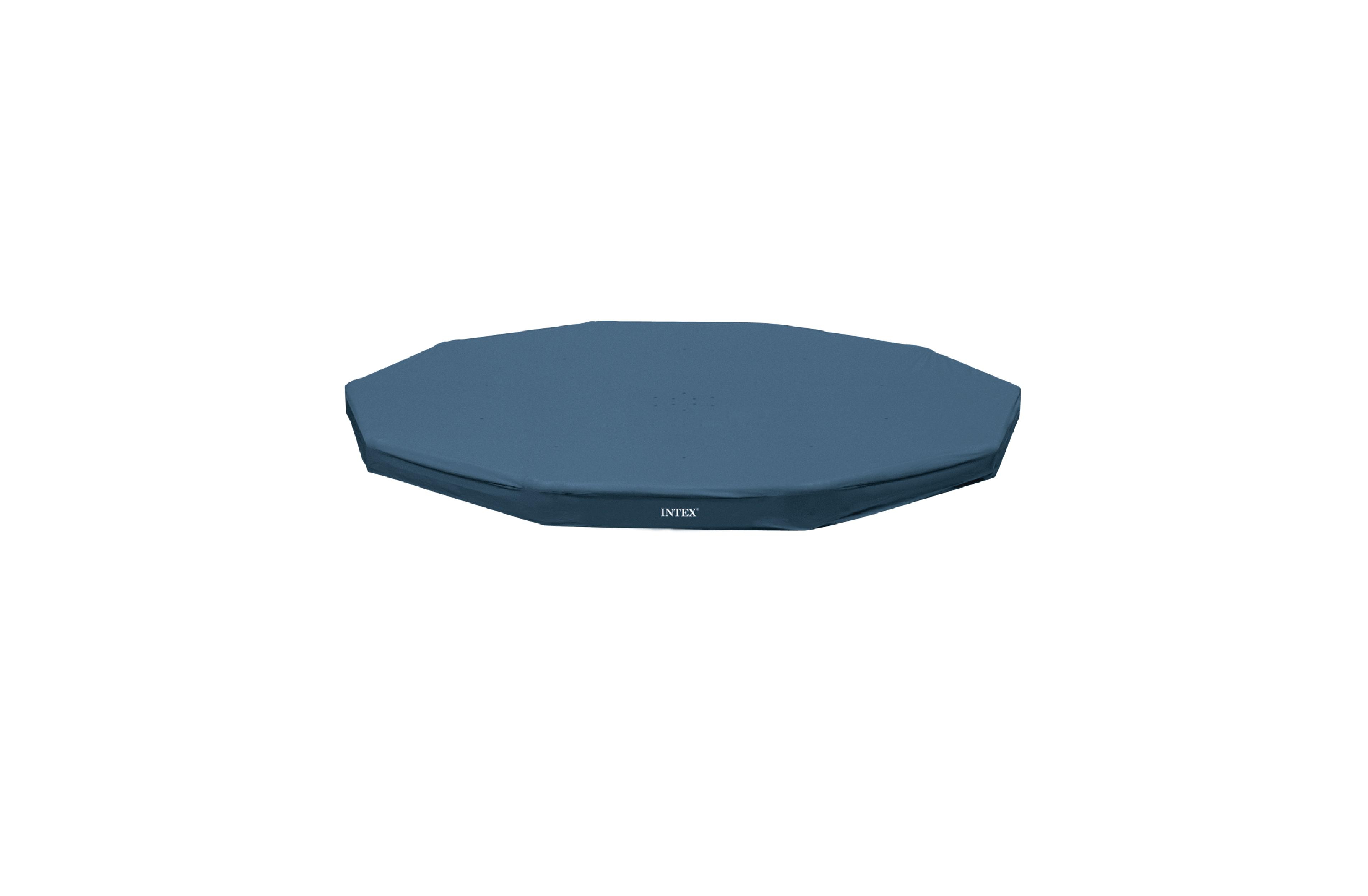 Intex 28032E 15 Foot Round Above Ground Swimming Pool Cover, (Pool Cover Only)
