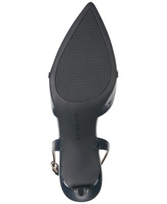 Women's Pracen Bow Slingback Kitten Heel Pumps