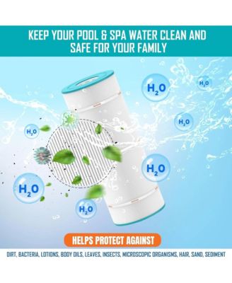 HF9410-01 Advanced Pool and Spa Filter Cartridge Replacement, White