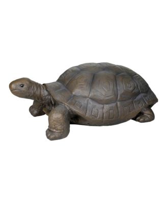 Turtle Statue for Garden - 29.5"x15.7"x11.8" Concrete Outdoor Figurine for Yard, Patio Decor & Gardening Gift