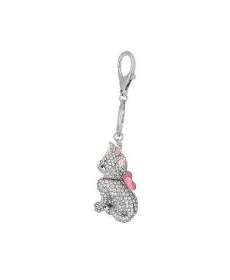 Aristocats Marie Crystal Pav&eacute; Bag Charm Keychain – Officially Licensed