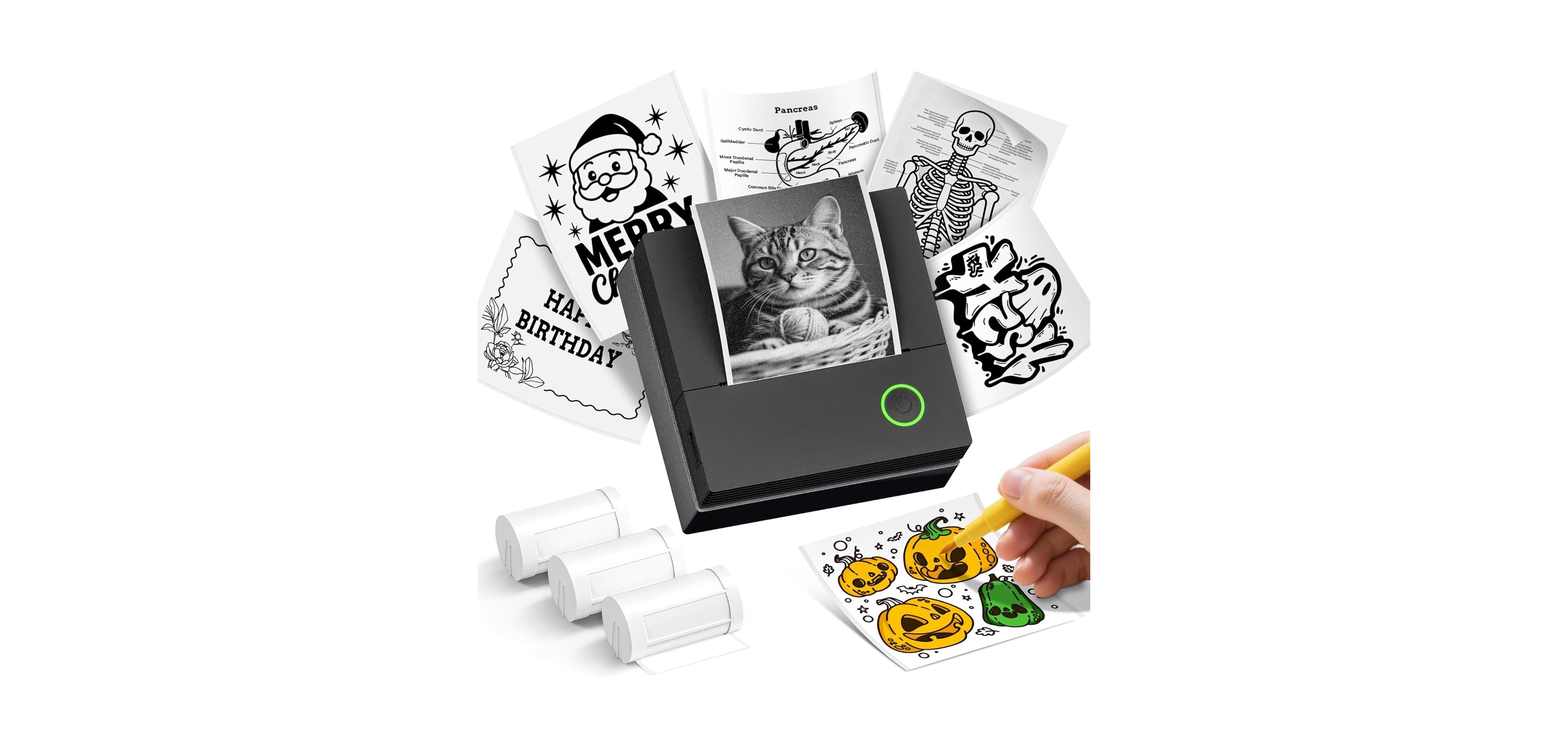 Swifint PM290C Portable Bluetooth Thermal Sticker Printer