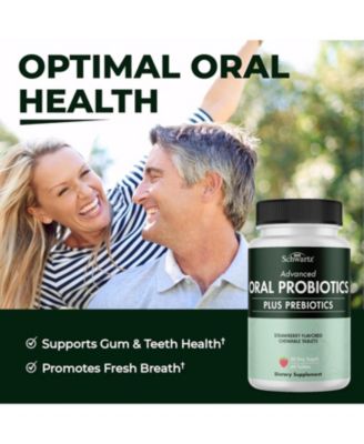 Oral Probiotics Supplement with Prebiotics, 180ct