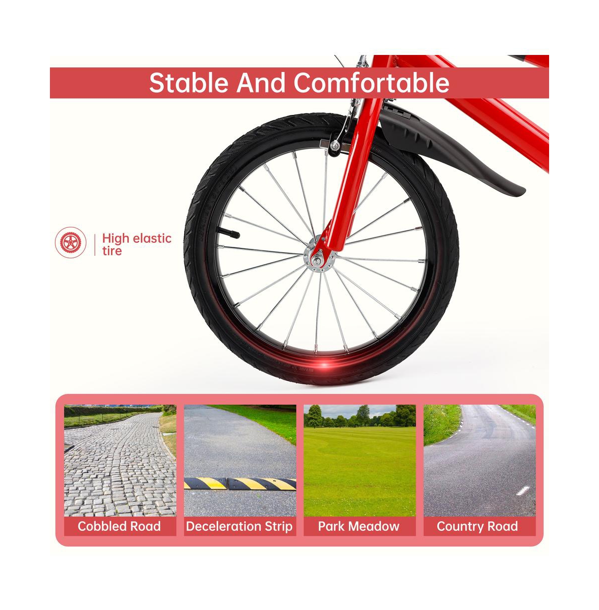 Artudatech 18-Inch Kids Bike for Ages 6-10 with Removable Training Wheels & Dual Brakes for the 2-Wheel Journey