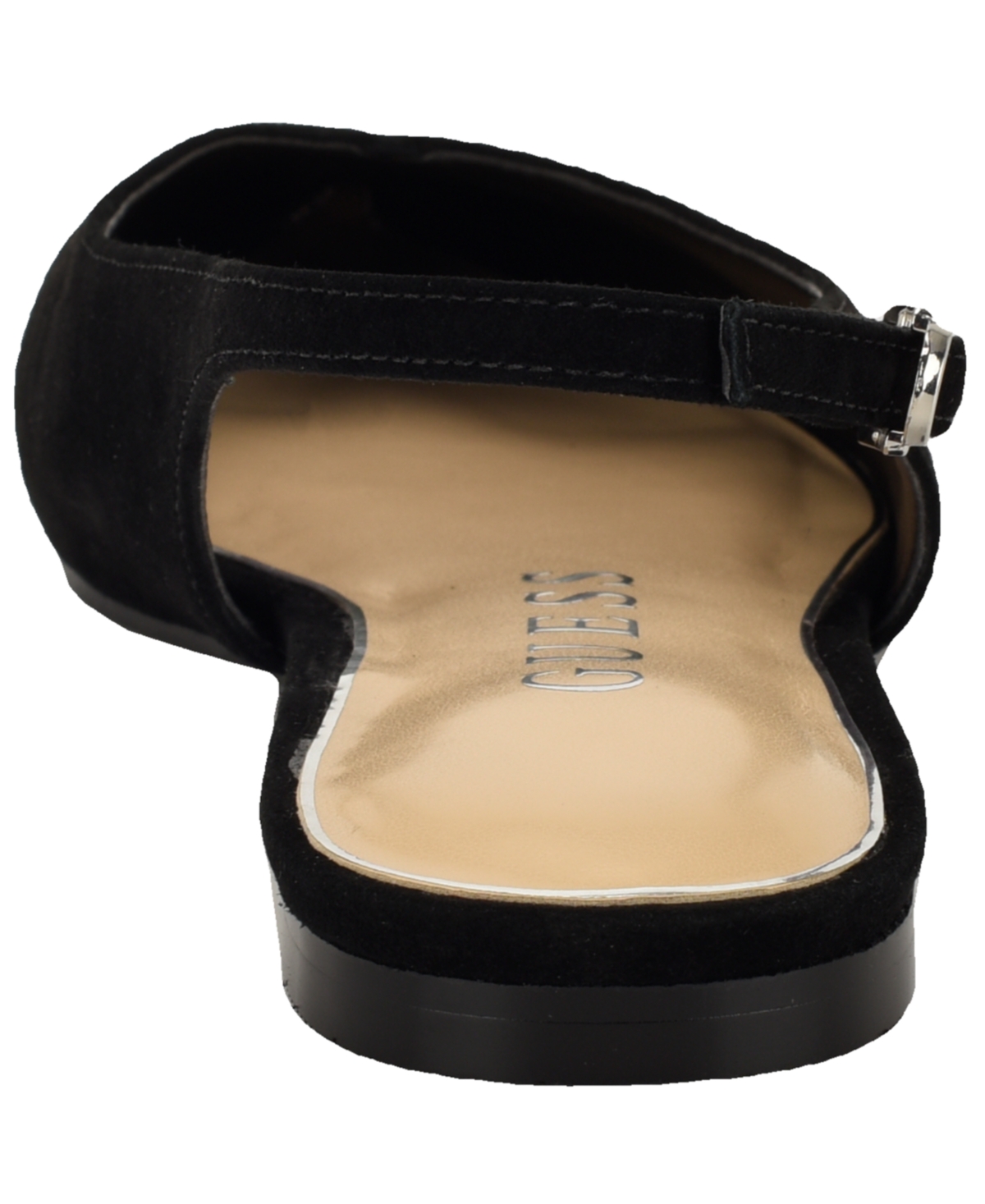 Guess Womens Dorazio Pointed Toe Slingback Flats