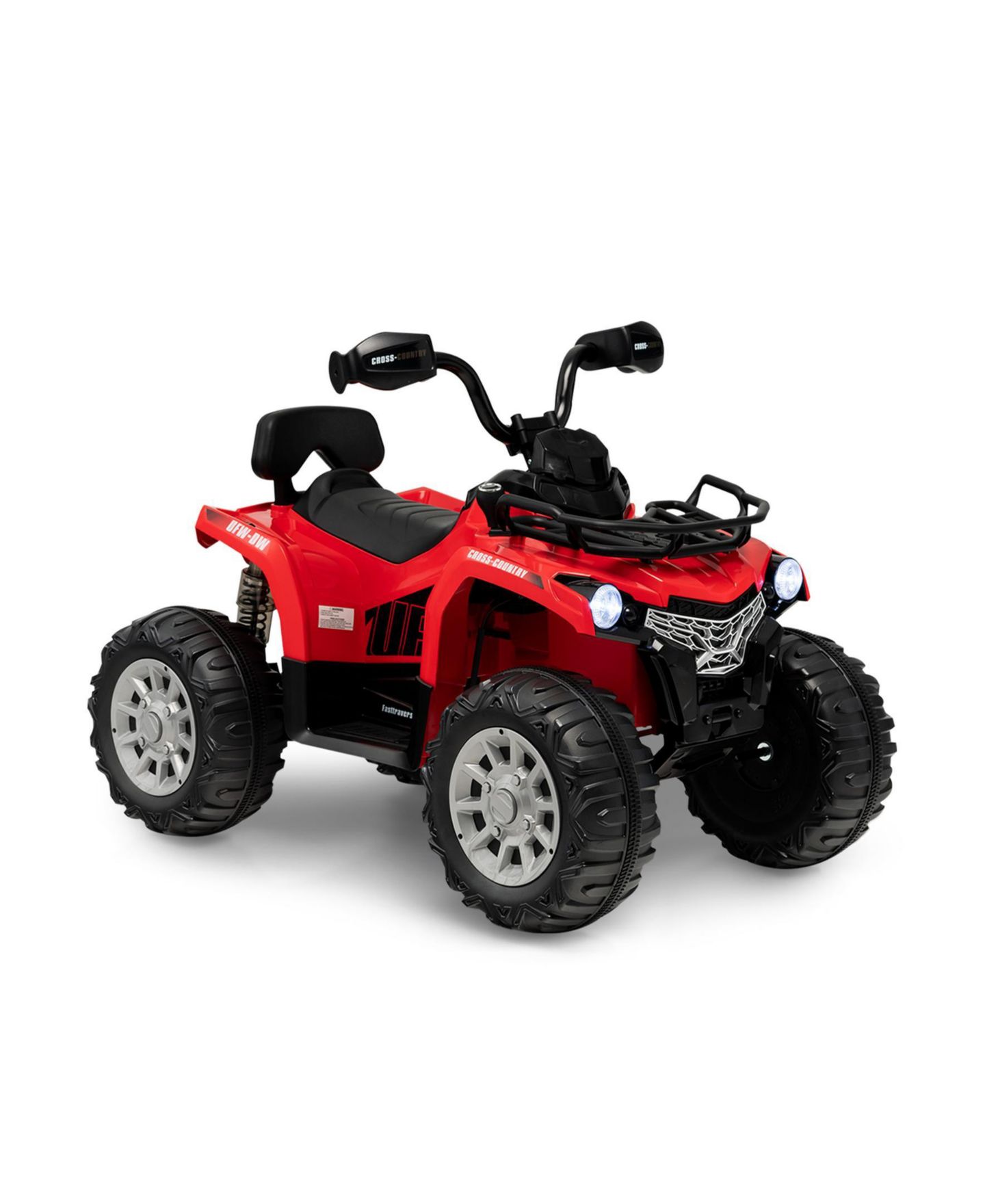 Детская игрушка SUGIFT 12V Kids Ride On 4 Wheeler with MP3 and LED Headlights, Ages 3-8, цвет: Красный — фото 1