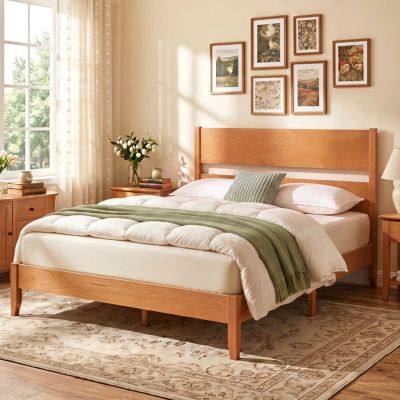Twin Platform Bed w/ Storage Headboard, Charging Station, Trundle & Drawers