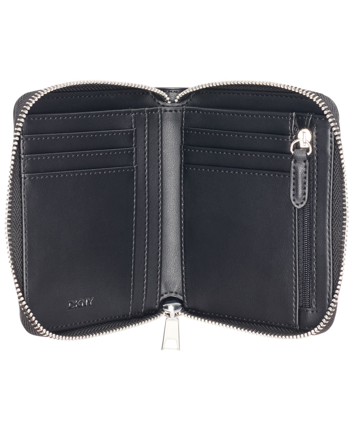 Женский кошелёк DKNY Hadlee Zipper Around Wallet, цвет: Чёрный — фото 4