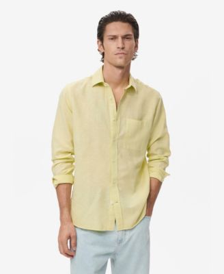 Men's Pocket Linen Shirt