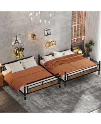Full XL/Queen Metal Bunk Bed