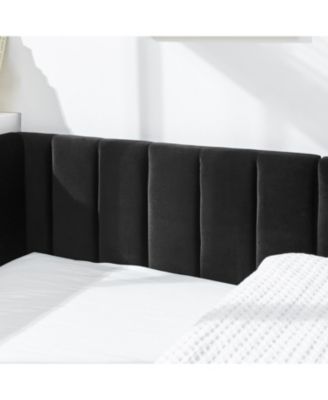 Tufted Upholstered Full Bed Frame