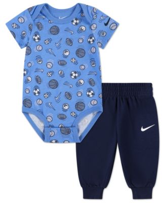 Baby Boys' Printed Bodysuit and Pants, 2-Piece Set