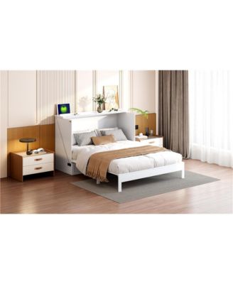 Full Size Murphy Bed with Large Drawers