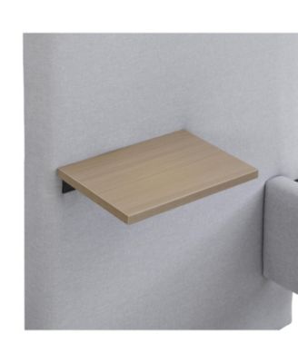 Chic Linen Upholstered Bed with Integrated Lights and Shelves King