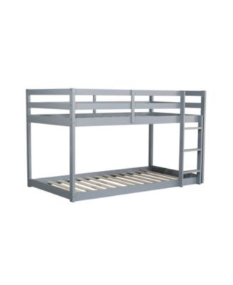 Solid Wood Twin Bunk Bed