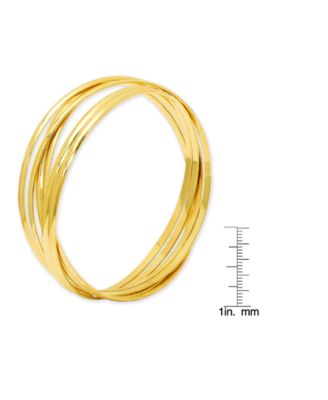 6-Pc. Layered Interlocking Bangles Set