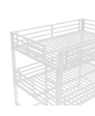 Streamdale Triple Bunk Bed, Metal, Heavy-Duty
