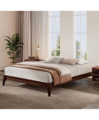 Queen Bamboo Platform Bed Frame