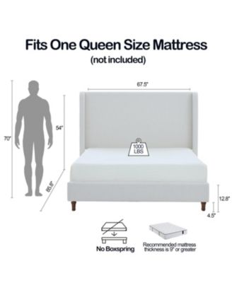 Streamdale Harper Tall Upholstered Bed - Queen