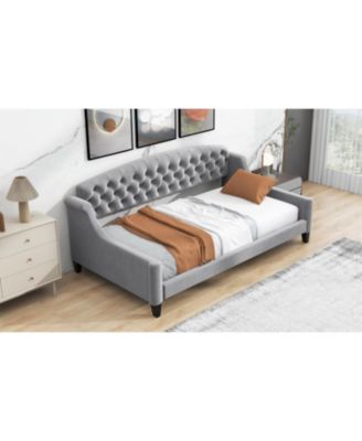 Modern Luxury Tufted Button Daybed,Twin