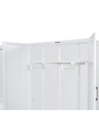 Queen Size Murphy Bed Wall Bed with Closet