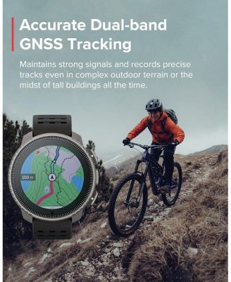 Vertical GPS Sports Watch with Sapphire Touchscreen, Heart Rate and Sleep Tracker