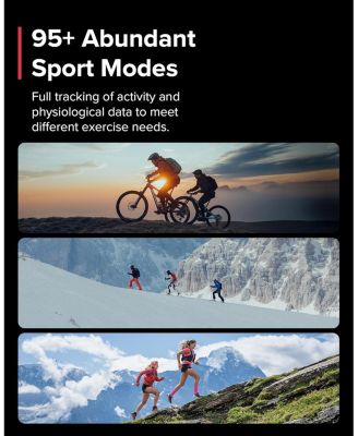 Vertical GPS Sports Watch with Sapphire Touchscreen, Heart Rate and Sleep Tracker